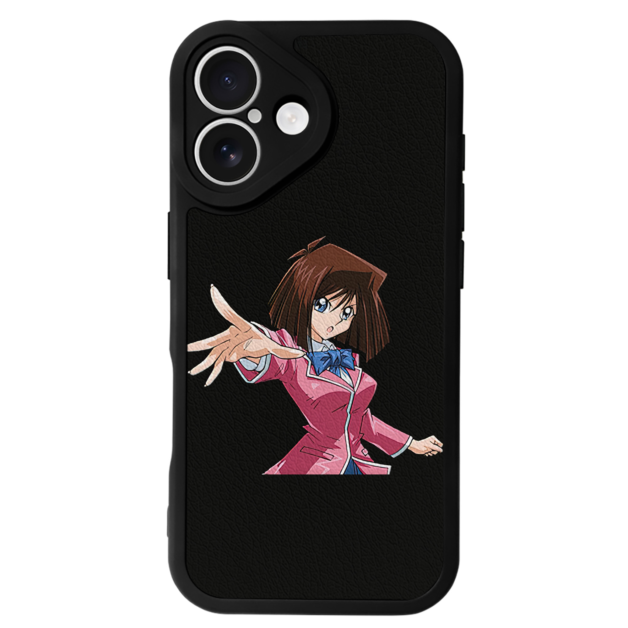 遊☆戯☆王 Yu-Gi-Oh! 【iPhone 16シリーズ対応】シリコンスマホケース（レザー調） 材質：シリコン